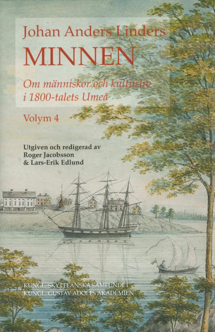 Johan Anders Linder : Johan Anders Linders Minnen