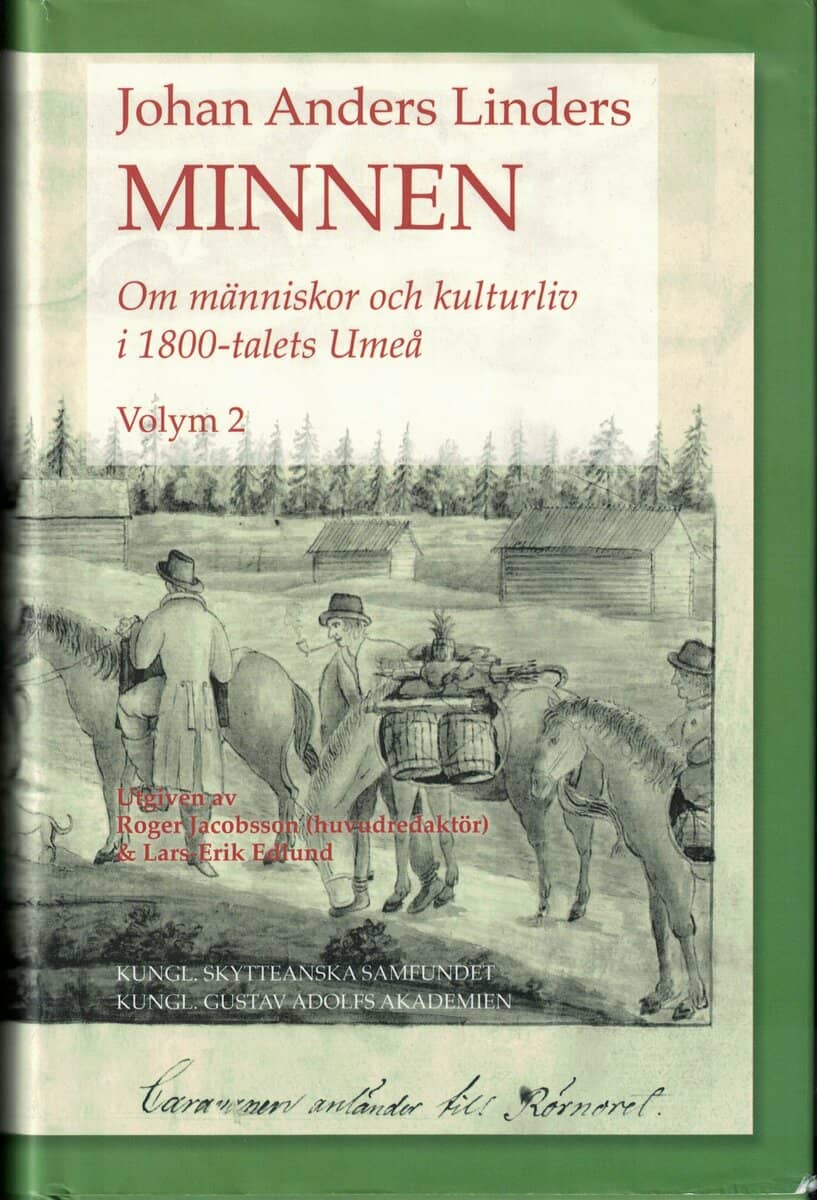 Johan Anders Linder : Johan Anders Linders minnen