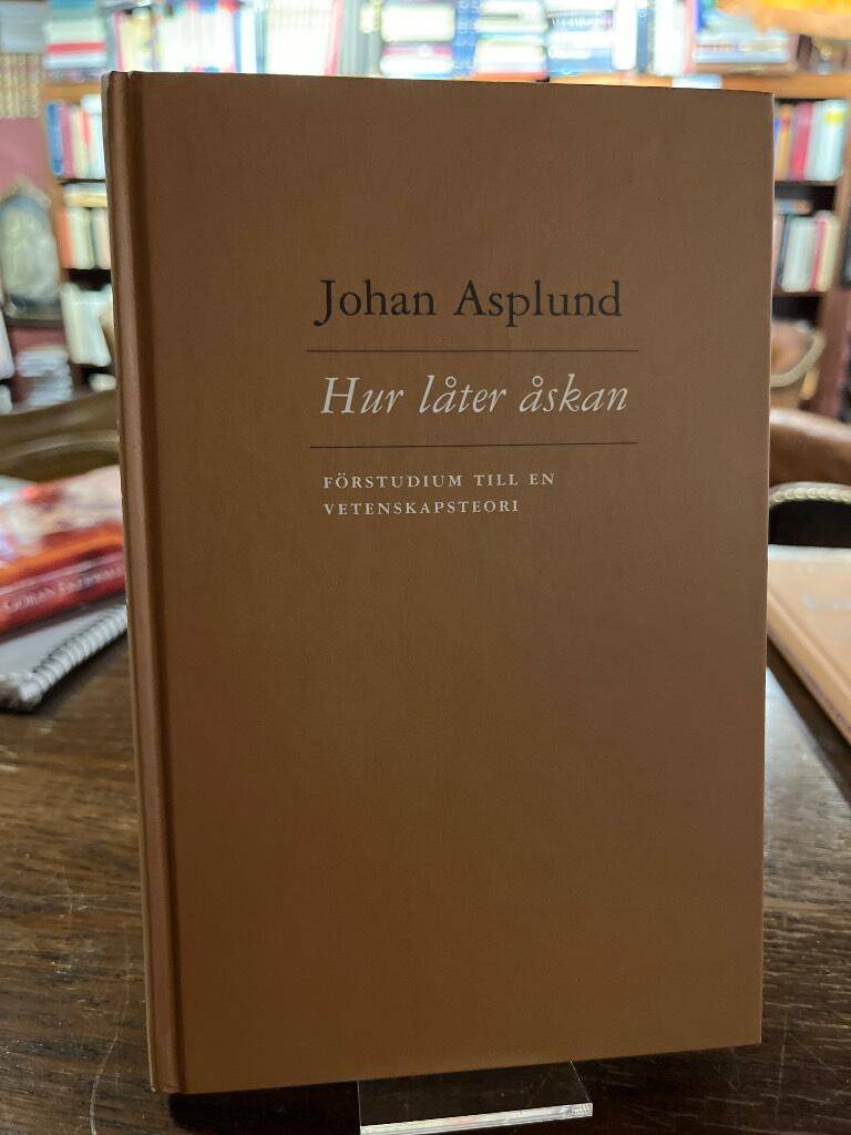 Johan Asplund : Hur låter åskan