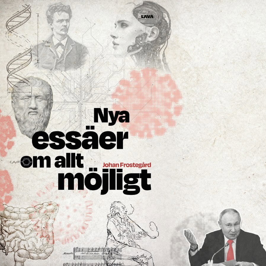 Johan Frostegård : Nya essäer om allt möjligt