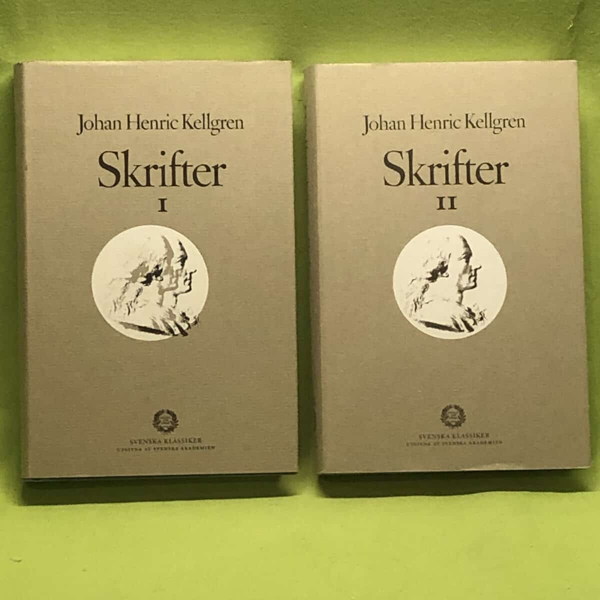 Johan Henric Kellgren : Skrifter I - II (2 band)