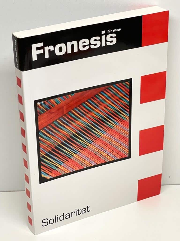 Johan Lindgren Magnus Wennerhag : Fronesis. Nr 58-59, Solidaritet