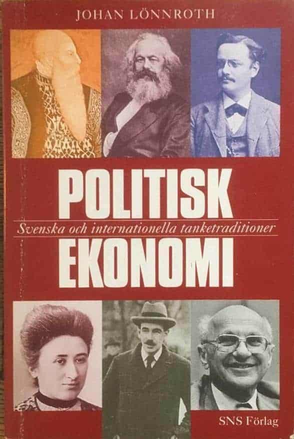 Johan Lönnroth : Politisk ekonomi