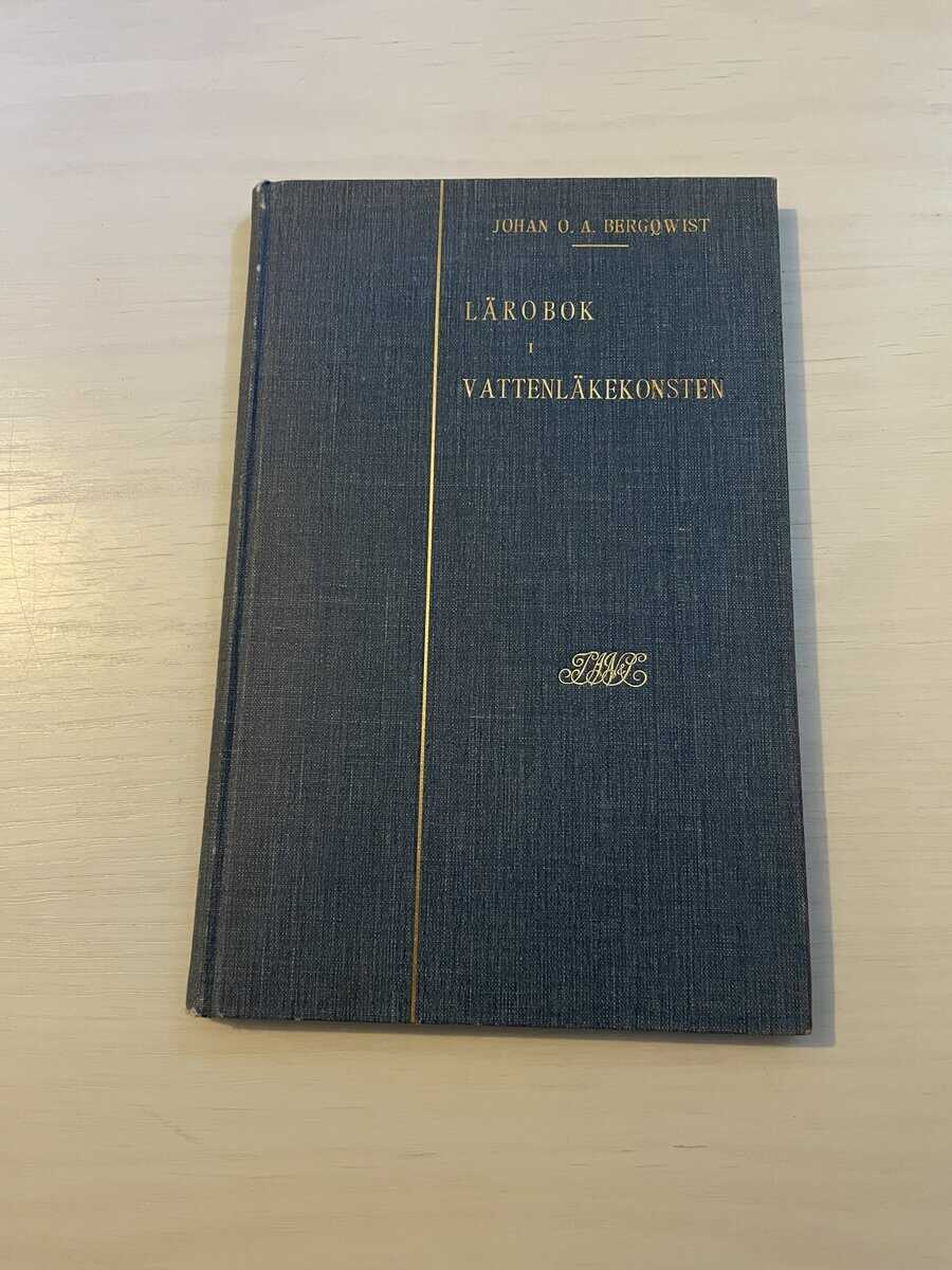 Johan O.A. Bergqwist : Lärobok i vattenläkekonsten