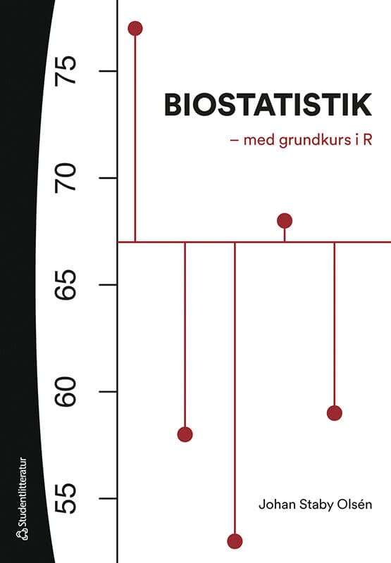 Johan Staby Olsén : Biostatistik : med grundkurs i R