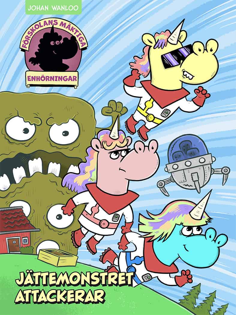 Johan Wanloo : Jättemonstret attackerar