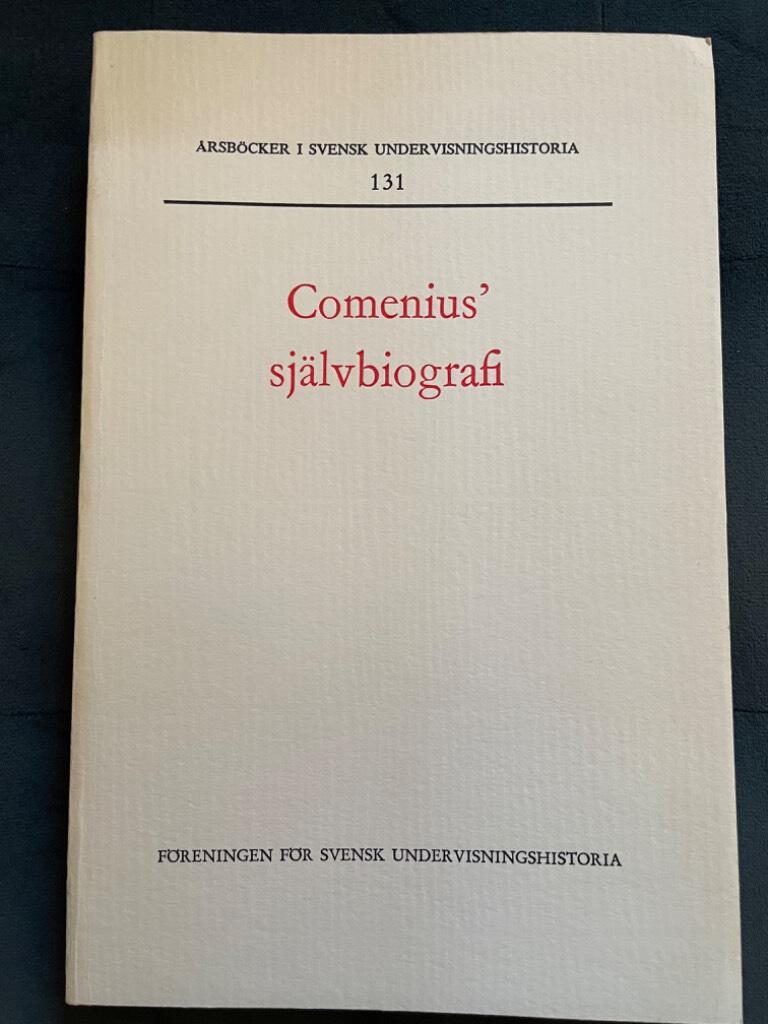 Johann Amos Comenius : Comenius' självbiografi