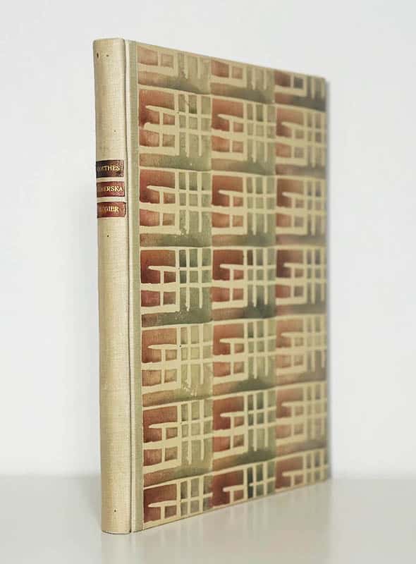 Johann Wolfgang von Goethe : Goethes Romerska elegier. I svensk tolkning av Allan Bergstrand. Med teckningar av Yngve Berg