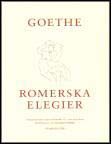 Johann Wolfgang von Goethe : Romerska elegier