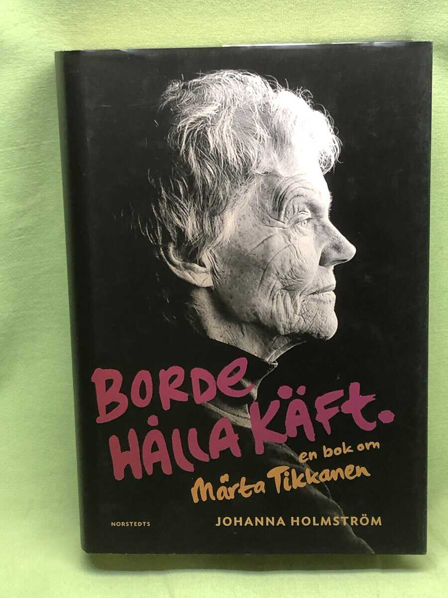 Johanna Holmström : Borde hålla käft