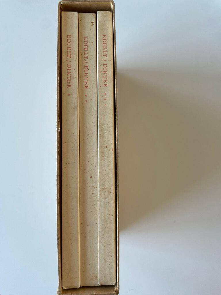 Johannes Edfelt : Dikter I-III