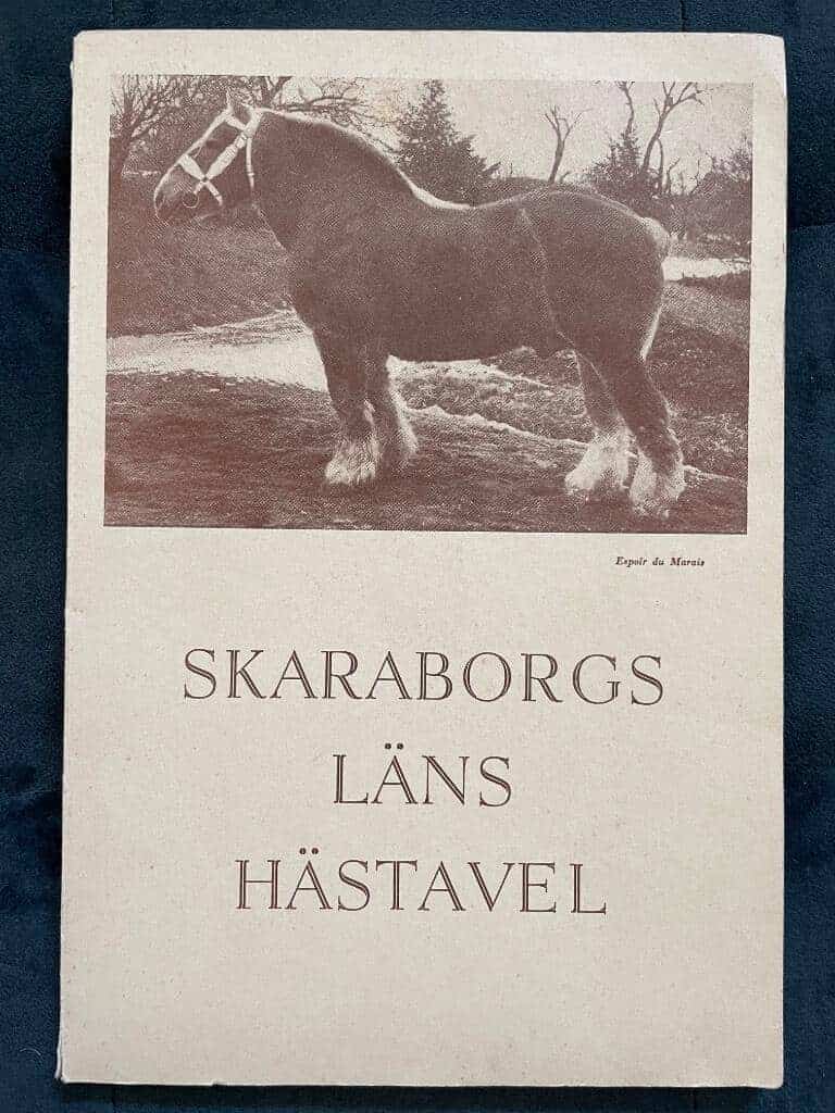 Johannes Kaldén : Historisk översikt av Skaraborgs Läns hästavel