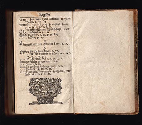 Johannes Palmberg : Serta Florea Svecana, Eller