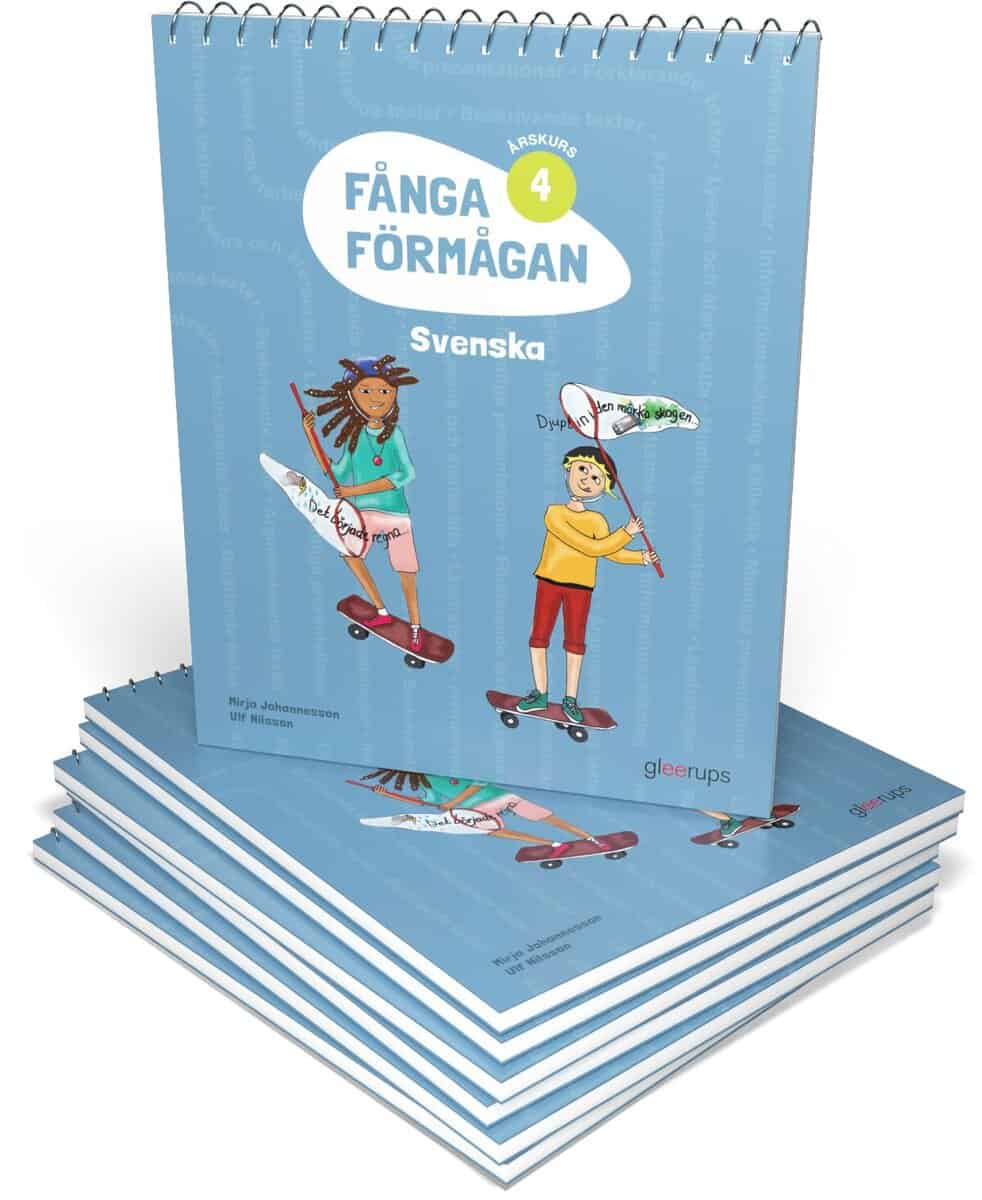 Johannesson, Mirja ; Nilsson, Ulf : Fånga förmågan 4 Svenska Paketerbj 10 ex