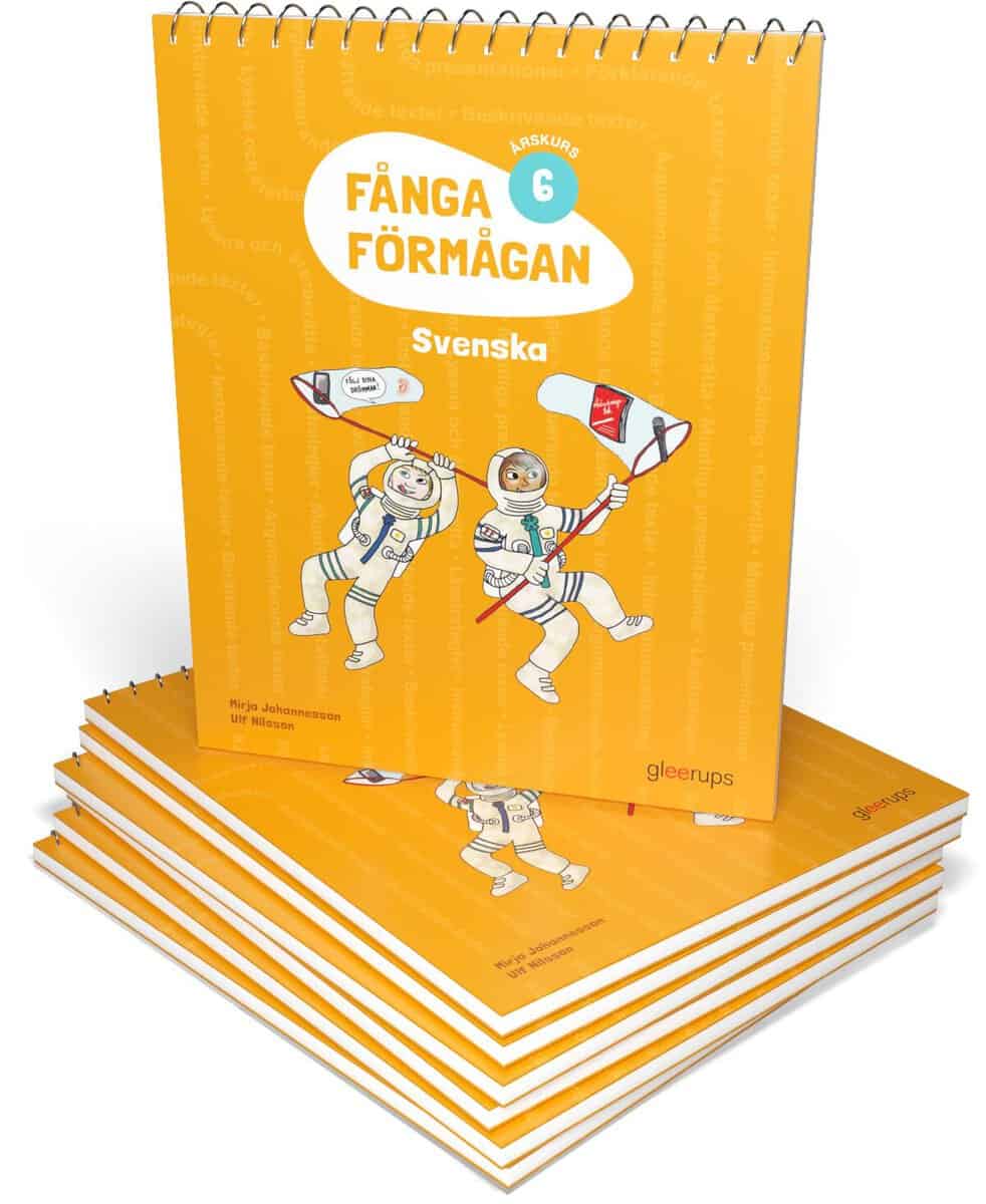 Johannesson, Mirja ; Nilsson, Ulf : Fånga förmågan 6 Svenska Paketerbj 10 ex