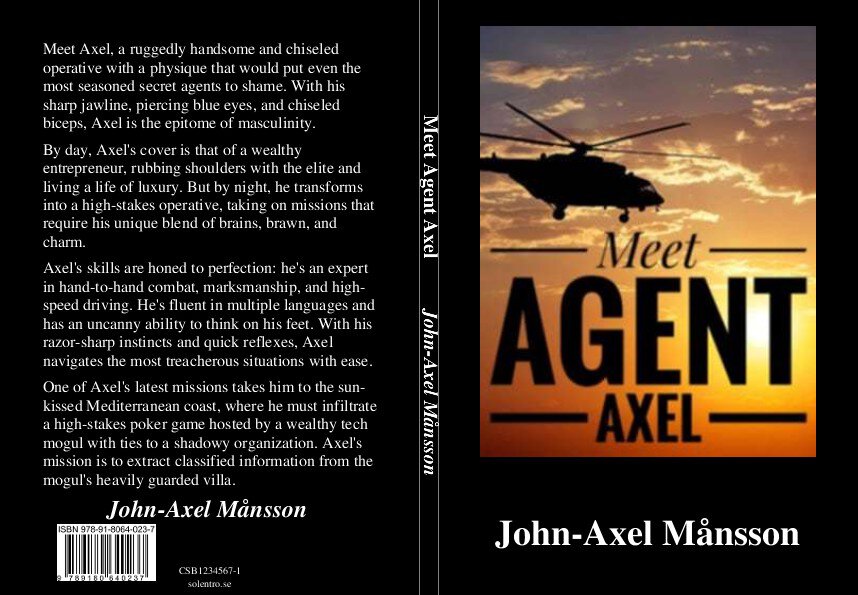 John-Axel Månsson : Meet agent Axel