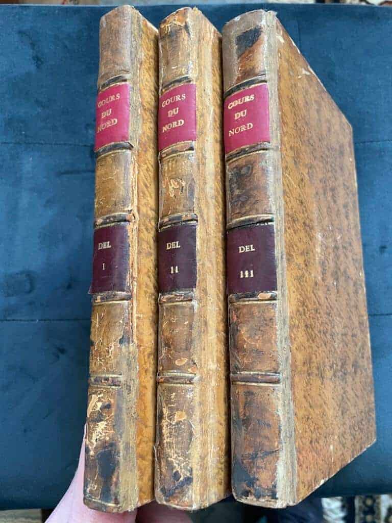 John Brown : Les cours du Nord, ou mémoires originaux sur les souveraines de la Suède et du Danemarck depuis 1766; Traduit de l’Anglois de John Brown, par J. Cohen. 1-3.