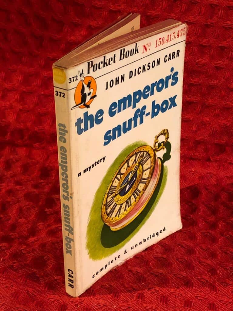 John Dickson Carr : The emperor’s snuff-box