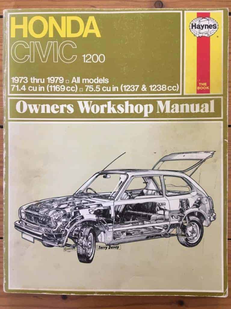 John Harold Haynes : Haynes Honda Civic 1200, 1300 Manual No. 160