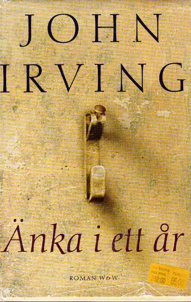 John Irving : Änka i ett år