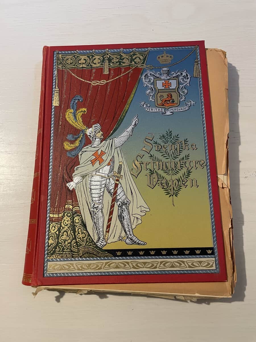 John M Påhlman : Svenska frimurarevapen II (2) - Svenska provinsiallogerna - Göteborg, Linköping och Karlstad - Fjärde serien häfte 1-16