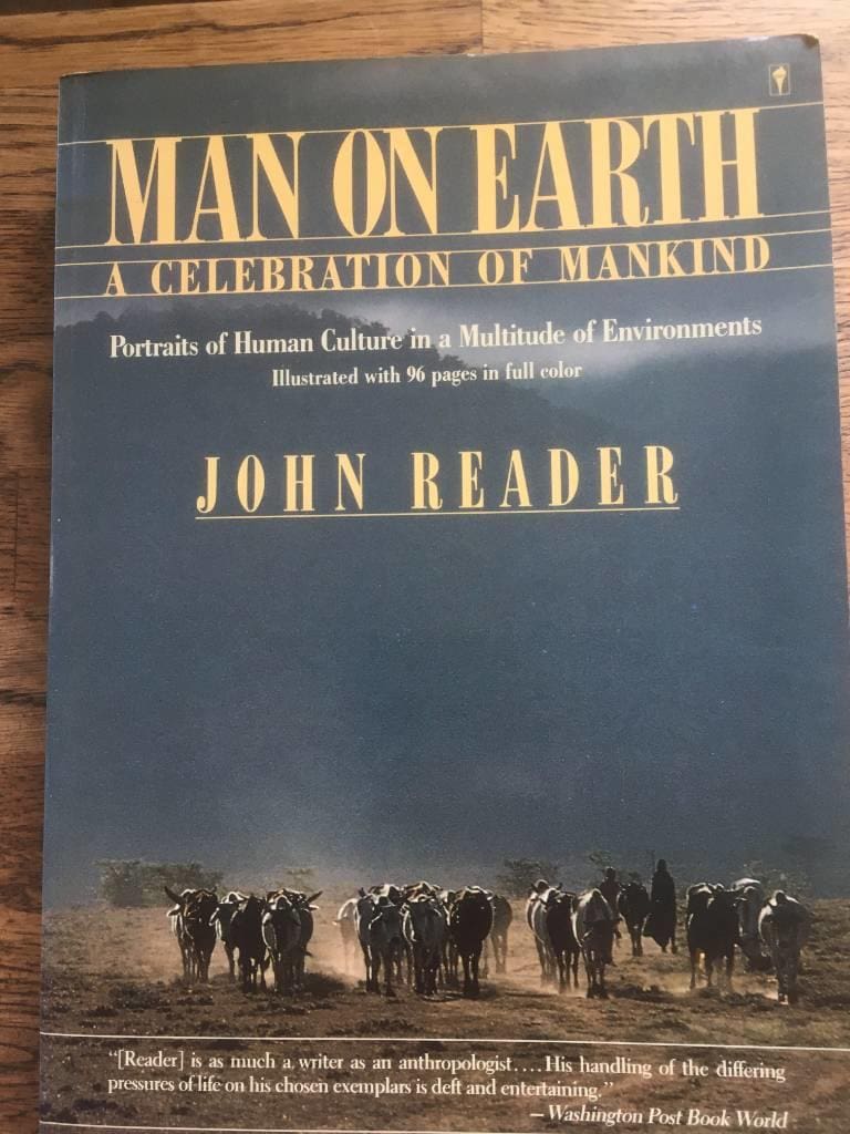 John Reader : Man on earth
