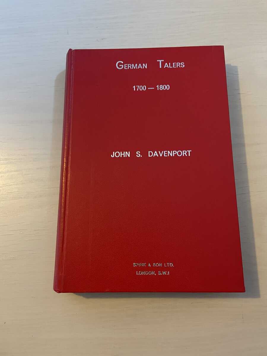 John S Davenport : German Talers 1700-1800