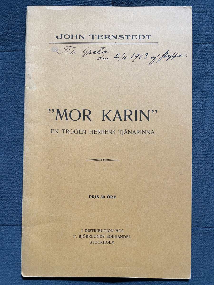 John Ternstedt : Mor Karin