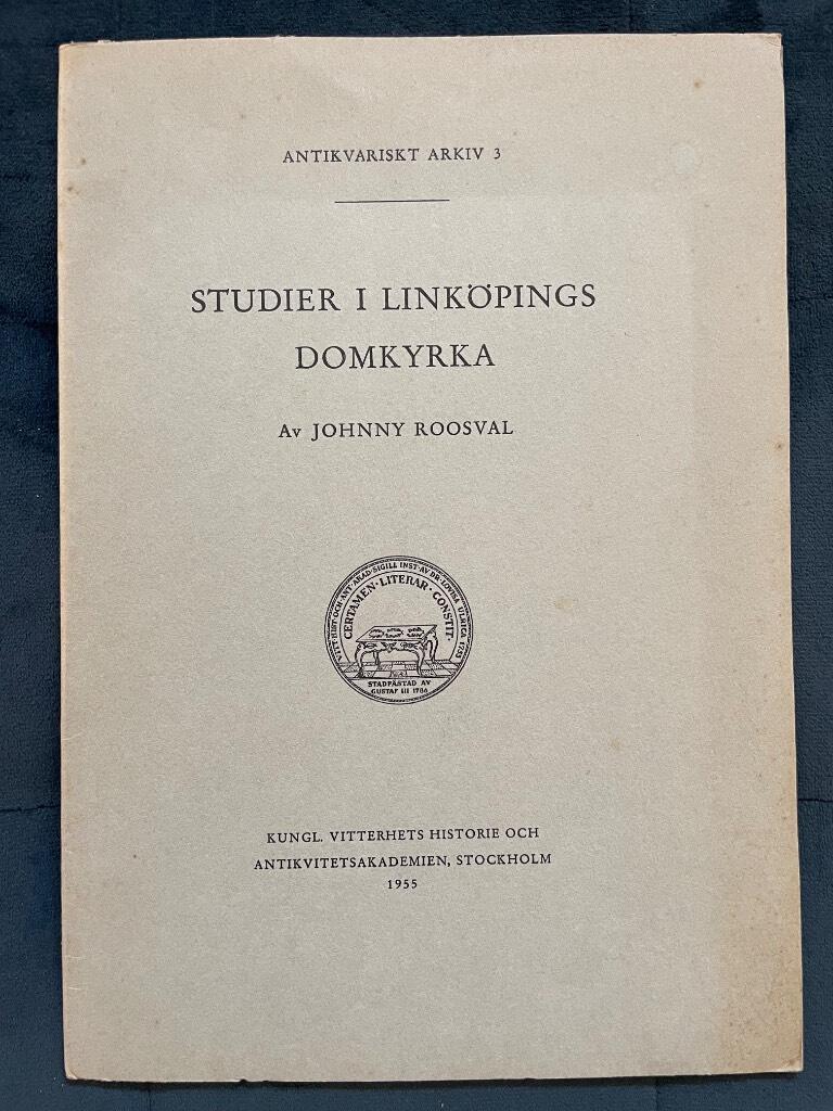 Johnny Roosval : Studier i Linköpings domkyrka