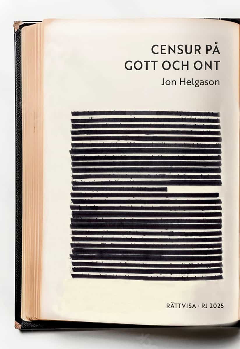 Jon Helgason : Censur på gott och ont (RJ 2025