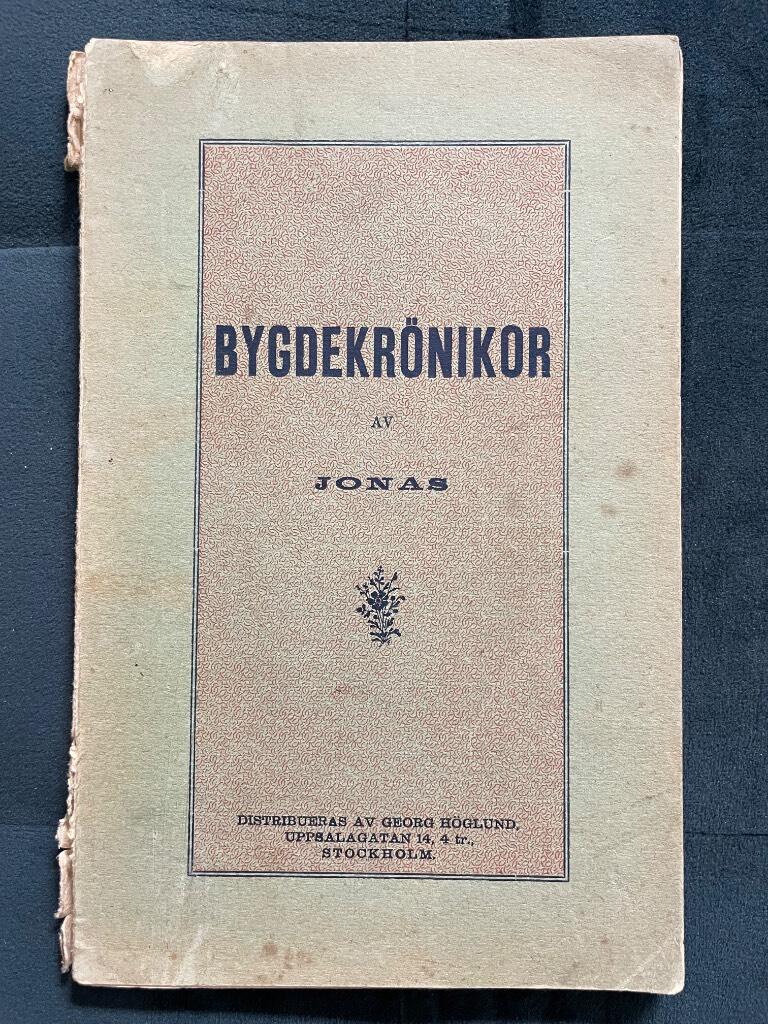 Jonas : Bygdekrönikor