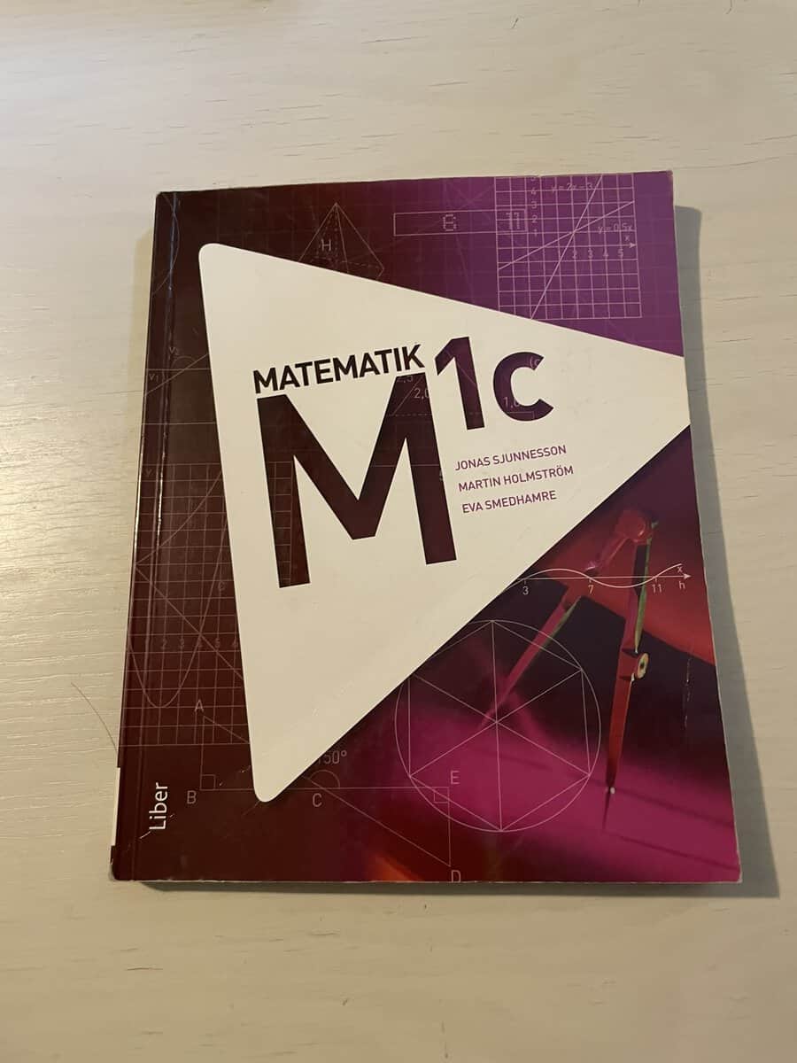 Jonas Sjunnesson : Matematik 1c