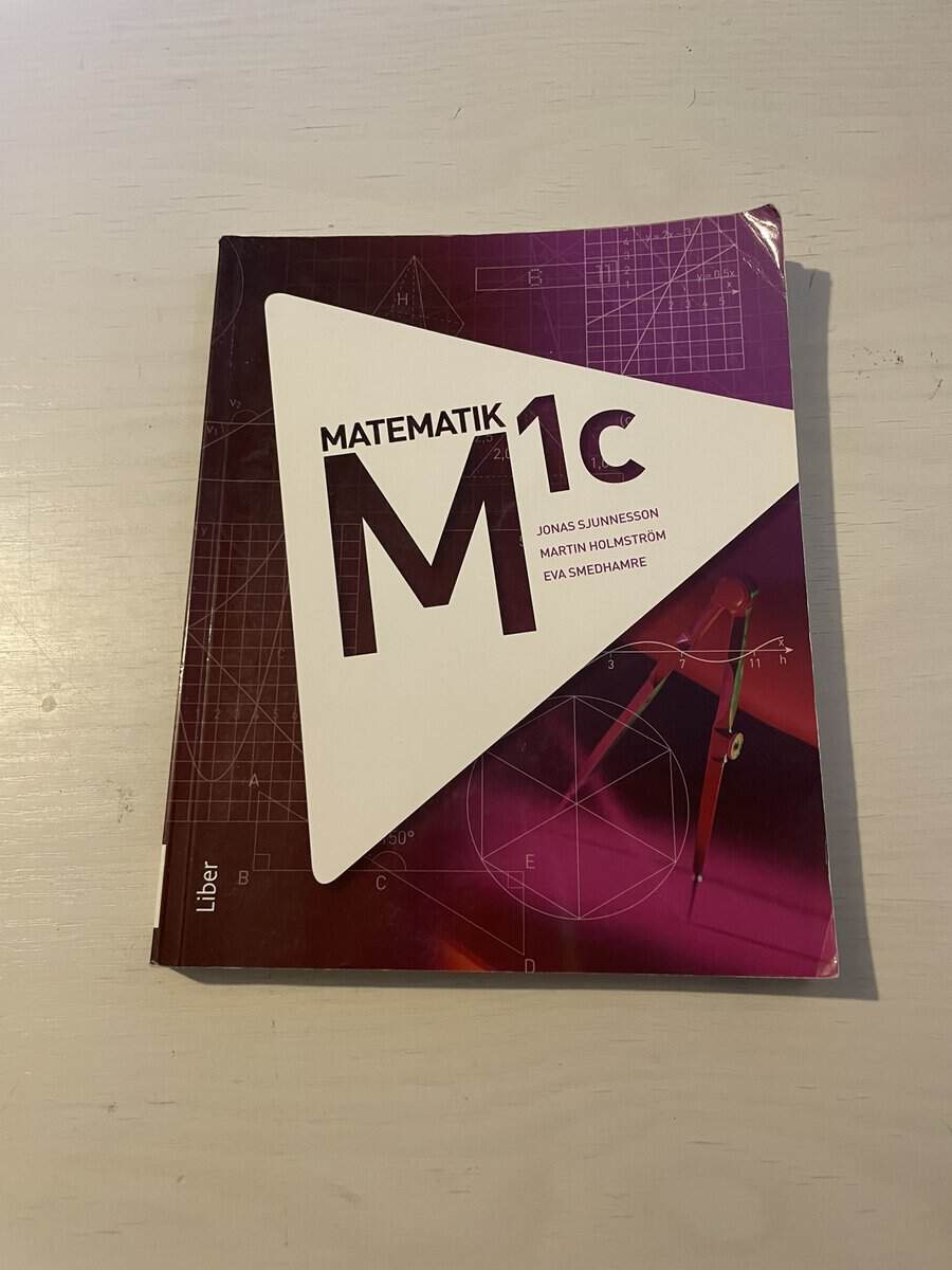 Jonas Sjunnesson : Matematik 1c