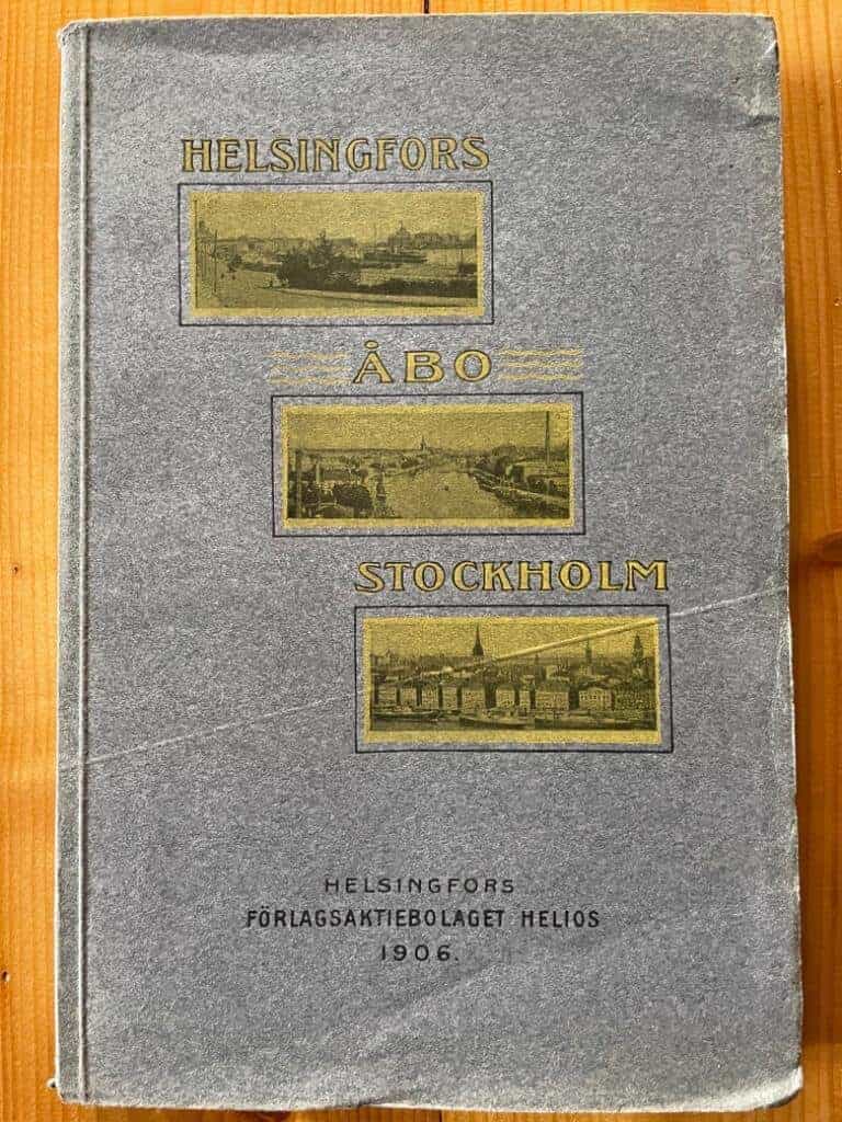 Jonatan Reuter : Helsingfors - Åbo - Stockholm. Farleds- och skärgårdsbeskrifning
