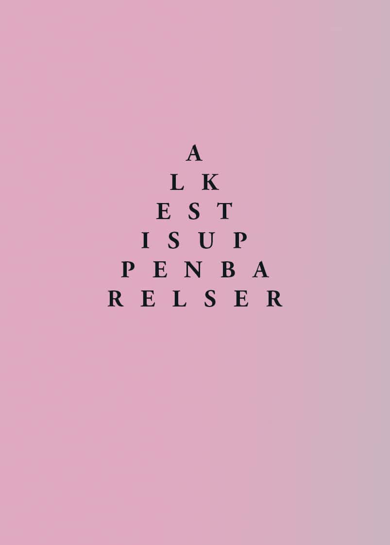 Jonathan Svantesson : Alkestis uppenbarelser