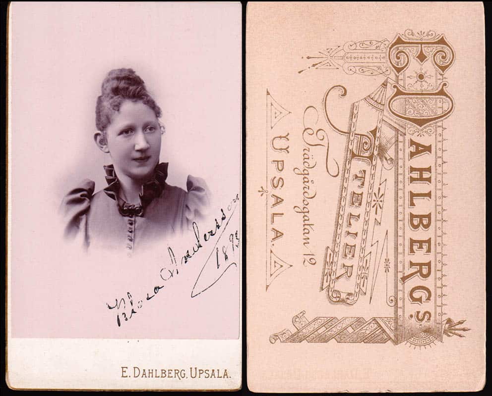 Jones Erik Ersson Dahlberg (1838-1908) Uppsala (fotograf)