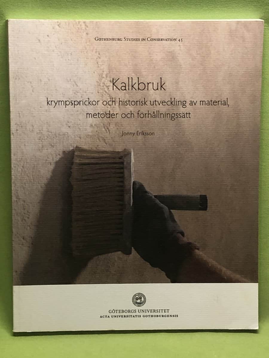 Jonny Eriksson : Kalkbruk