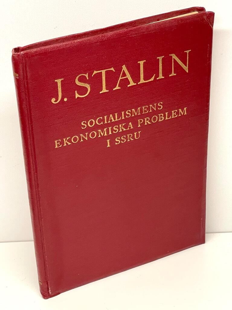 Josef Stalin : Socialismens ekonomiska problem i SSRU