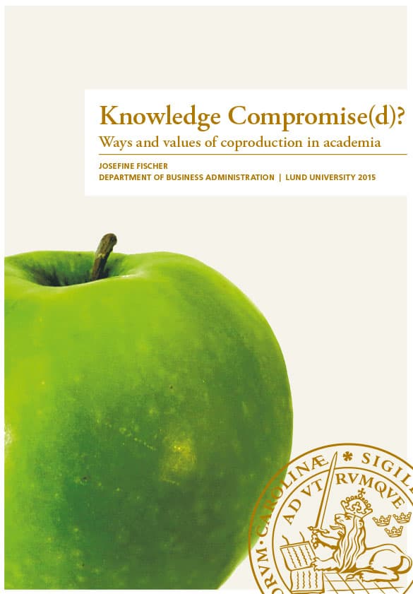 Josefine Fischer : Knowledge compromise(d)?