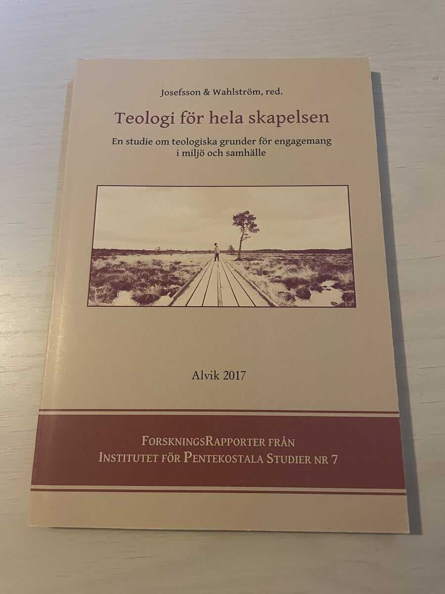 Josefsson ; Wahström (red) : Teologi för hela skapelsen