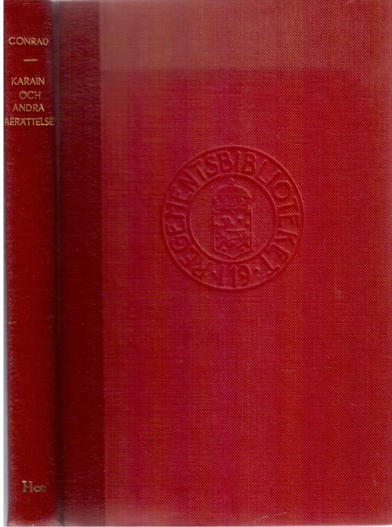 Joseph Conrad : Karain och andra berättelser