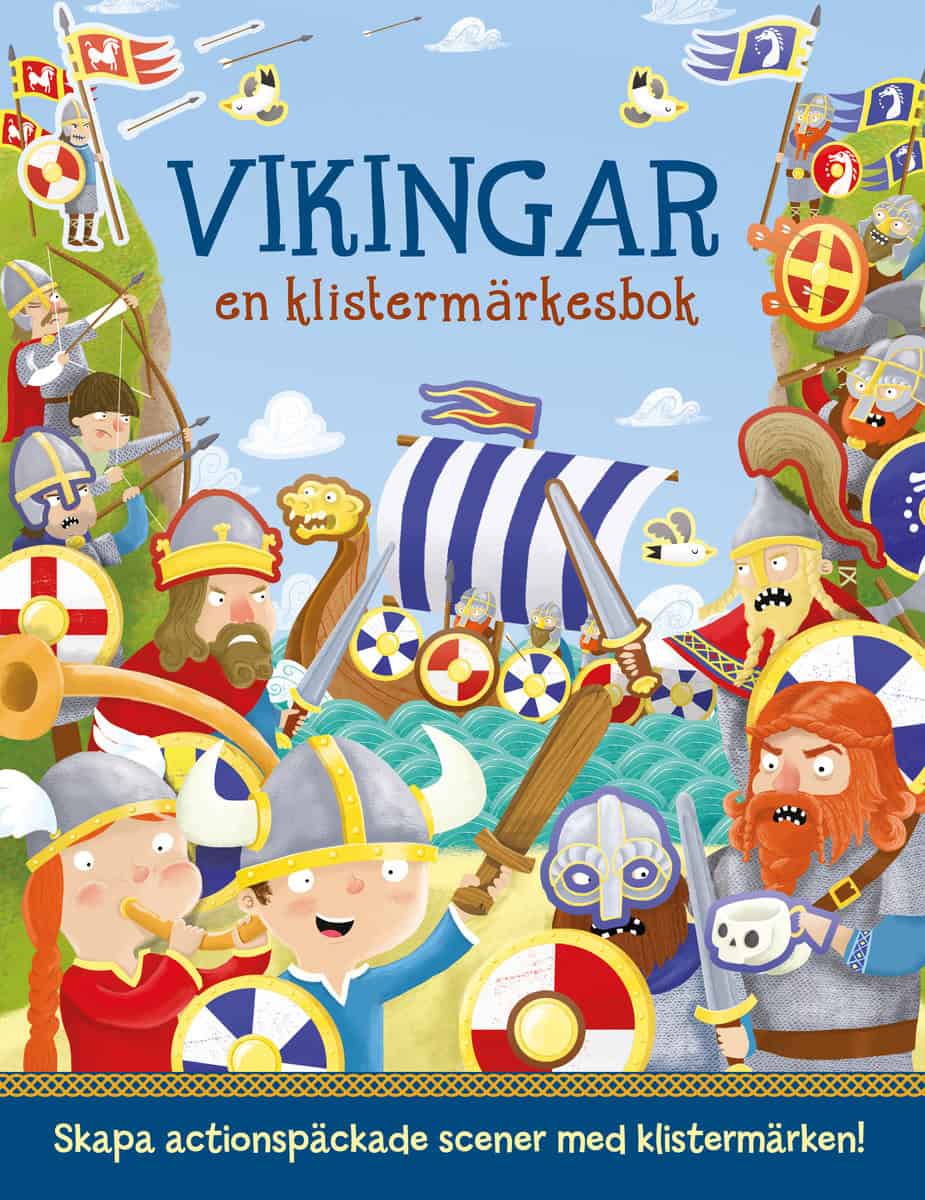 Joshua George : Vikingar : en klistermärkesbok