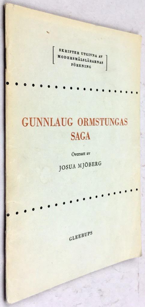 Josua Mjöberg : Gunnlaug Ormtungas saga