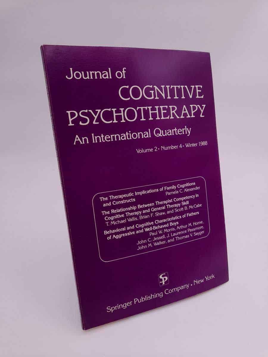 Journal of cognitive psychotherapy : 1988/4