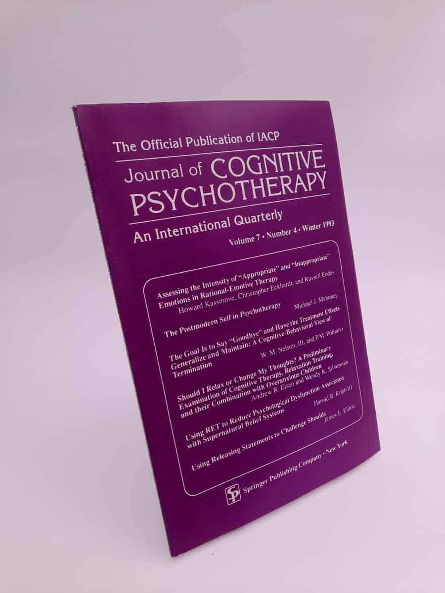 Journal of cognitive psychotherapy : 1993/4