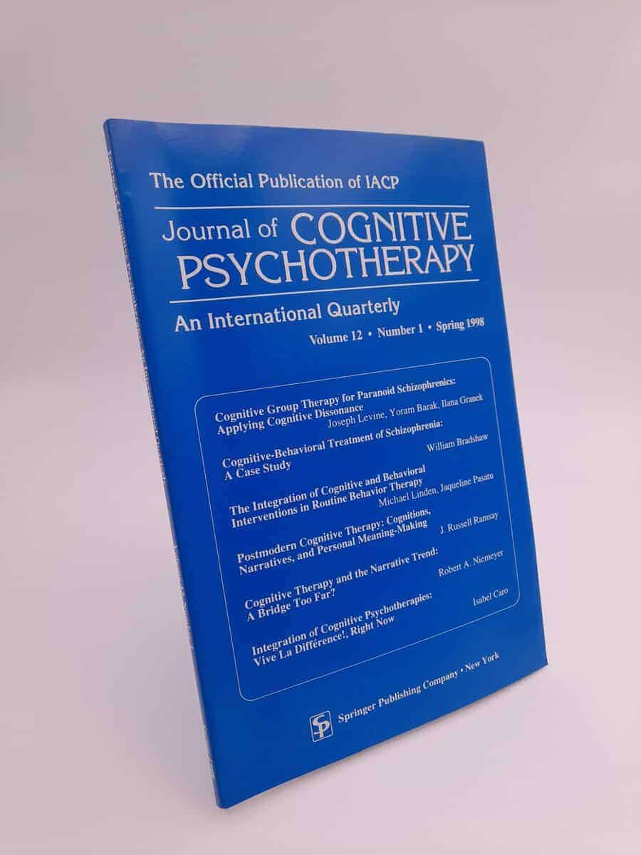 Journal of cognitive psychotherapy : 1998/1