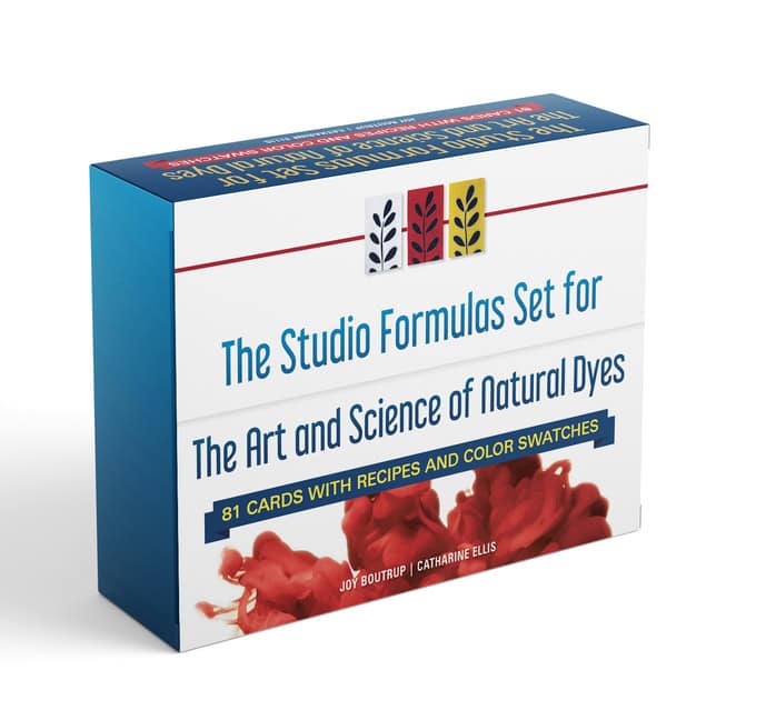 Joy Boutrup - Catharine Ellis : The Studio Formulas Set For The Art And Science Of Natural Dyes