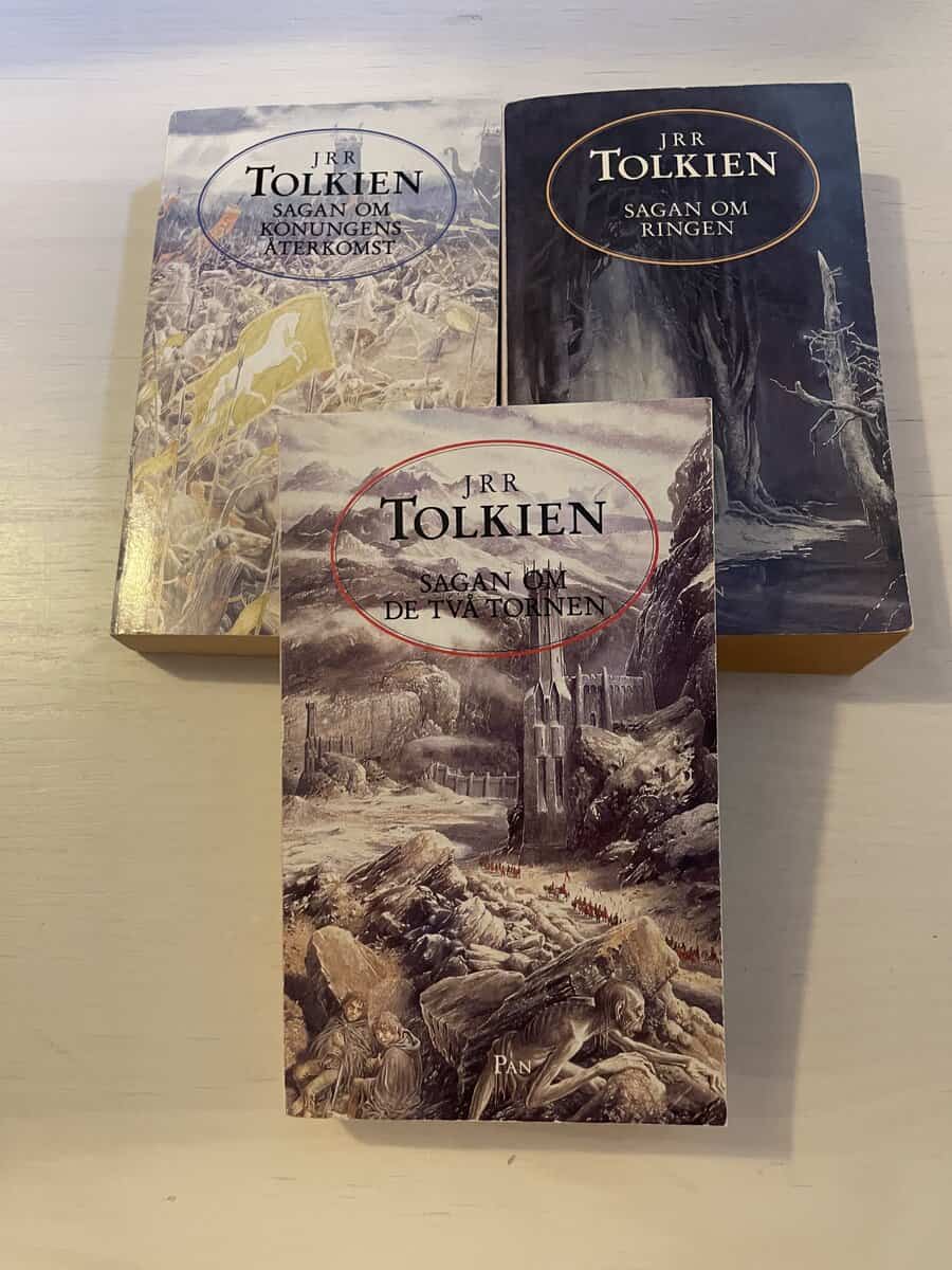 J.R.R. Tolkien : Sagan om ringen 1-3 - Sagan om ringen - Sagan om de två tornen - Sagan om konungens återkomst