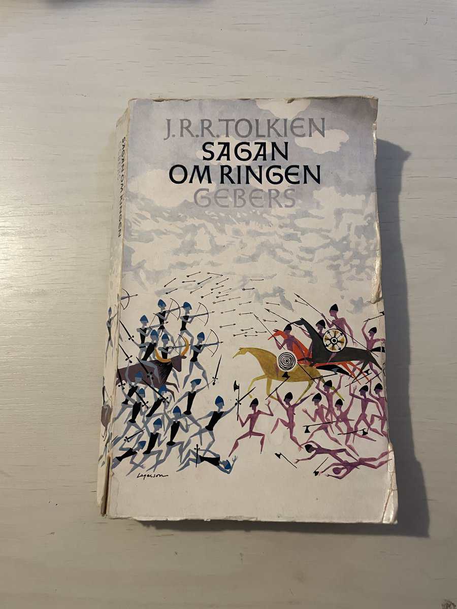 J.R.R. Tolkien : Sagan om ringen- OU - första upplagan 1959