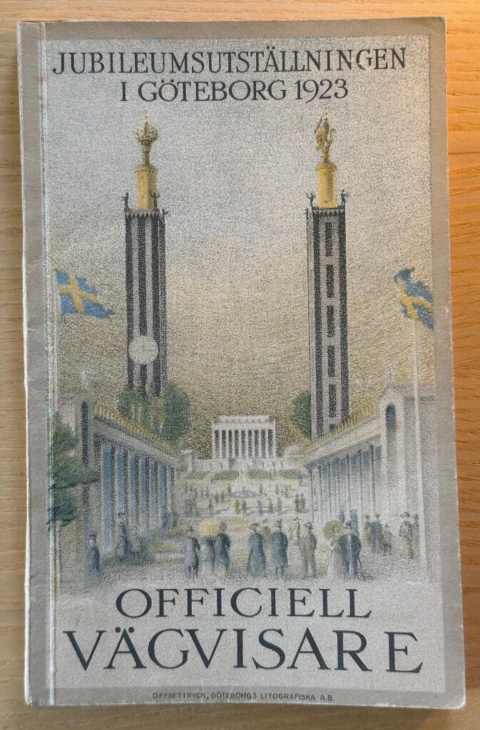 Jubileumsutställningen i Göteborg 1923 - Officiell vägvisare